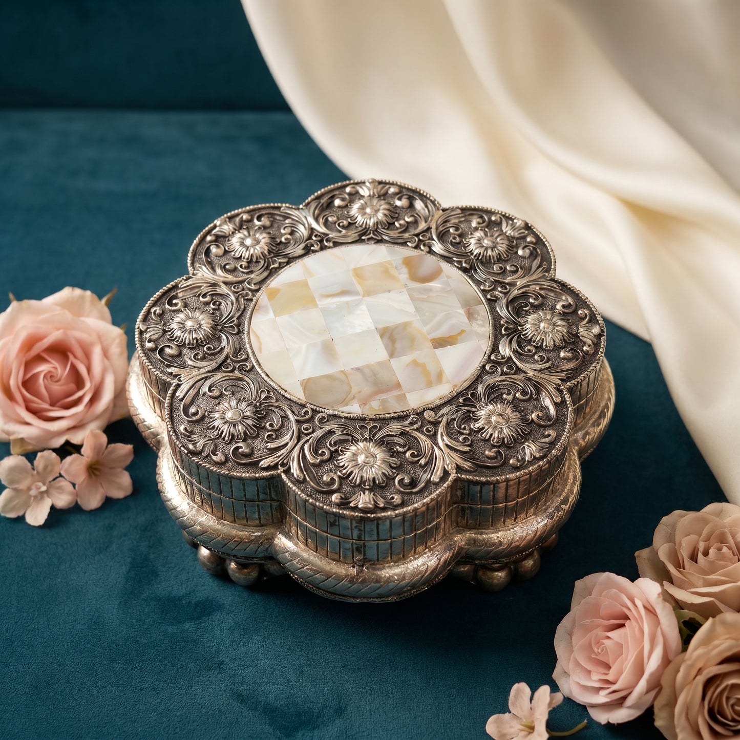 Silver Flower Chowki