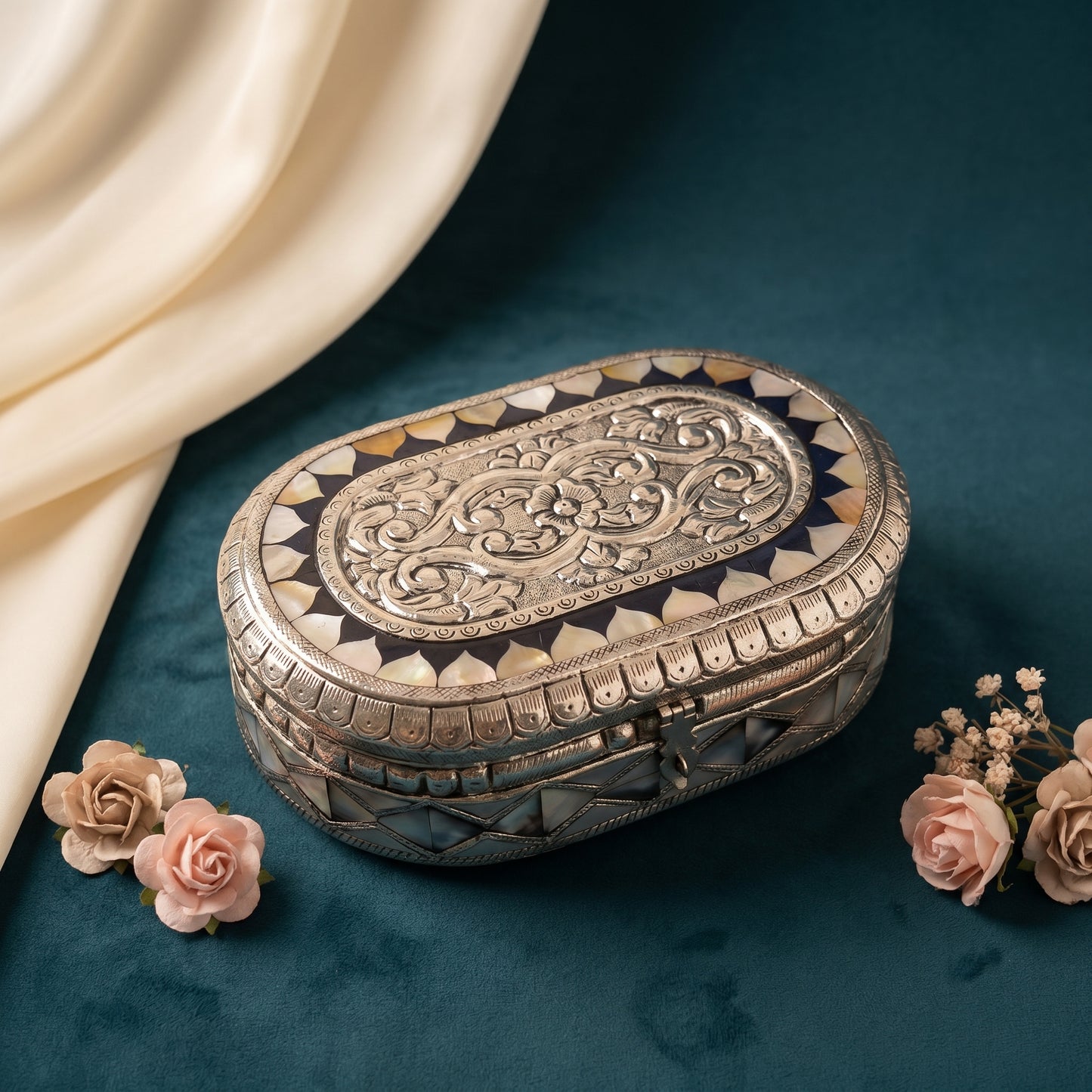Silver Jewellery Box