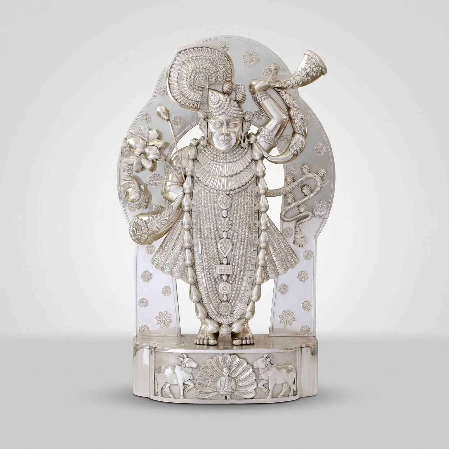 Silver Shrinathji Idol