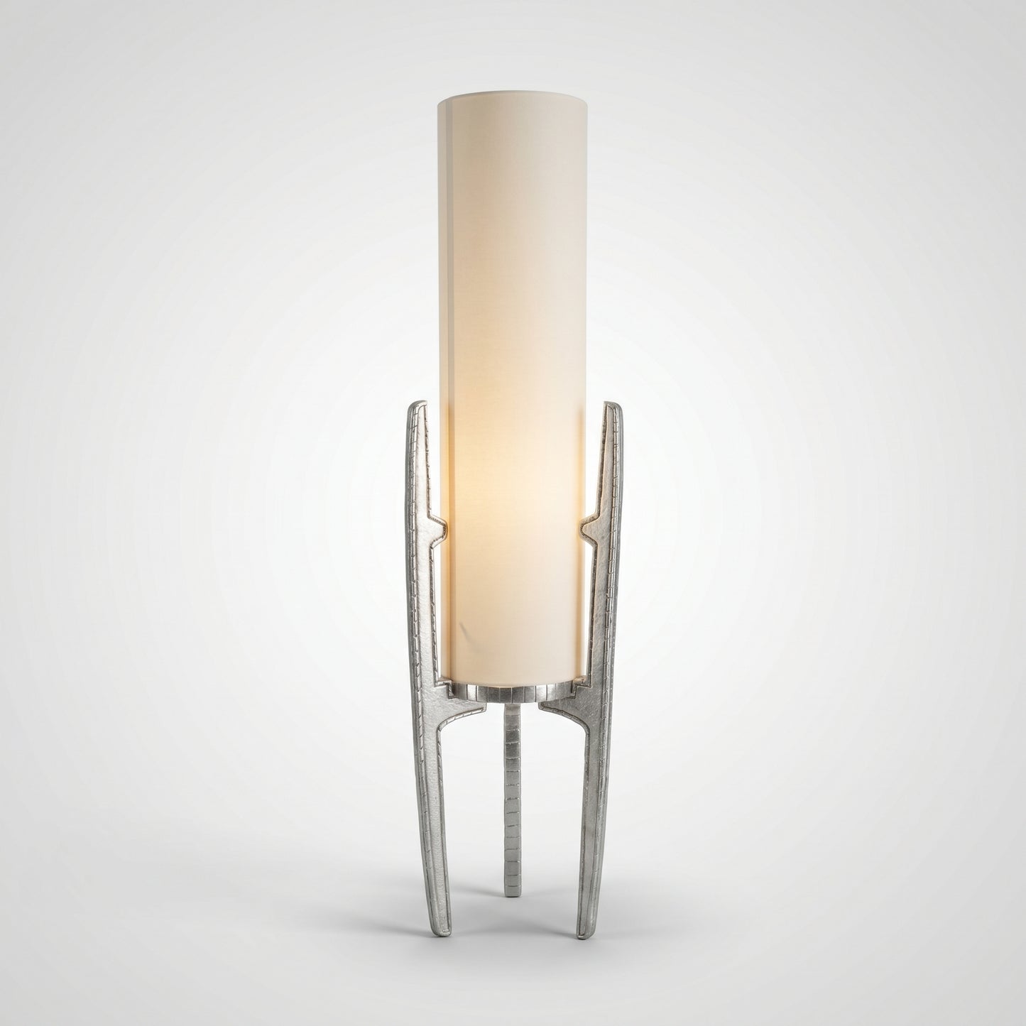 Silver Zenith Lamp