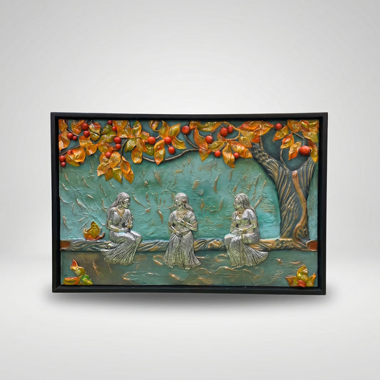 Silver Ladies Painting