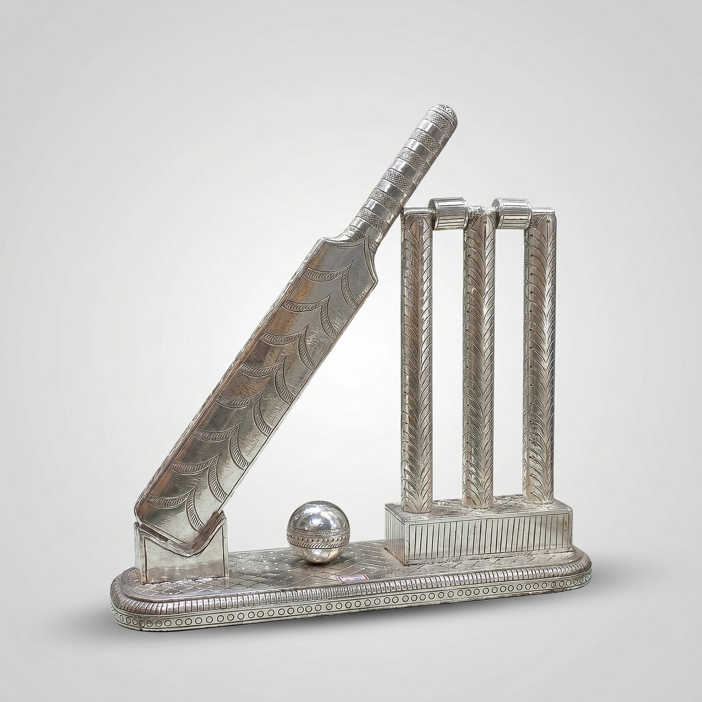 Silver Cricket Set