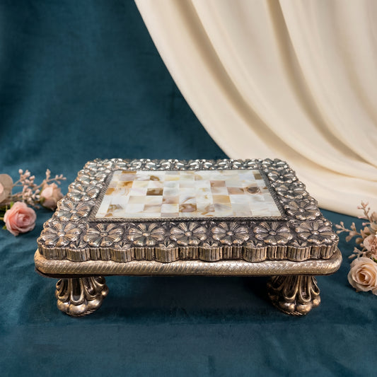 Silver Floral Peeta