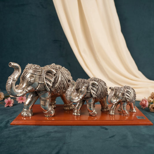 Silver Elephant Family