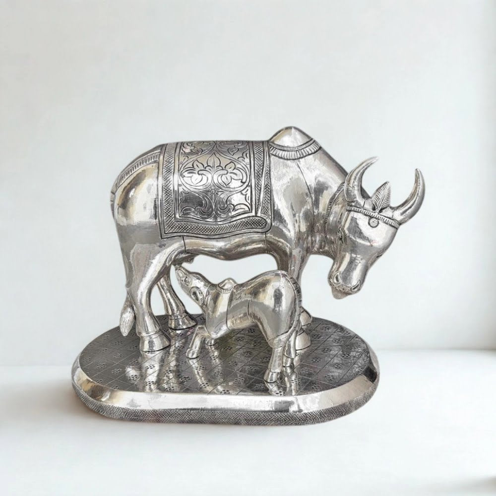 Silver Kamdhenu Wood